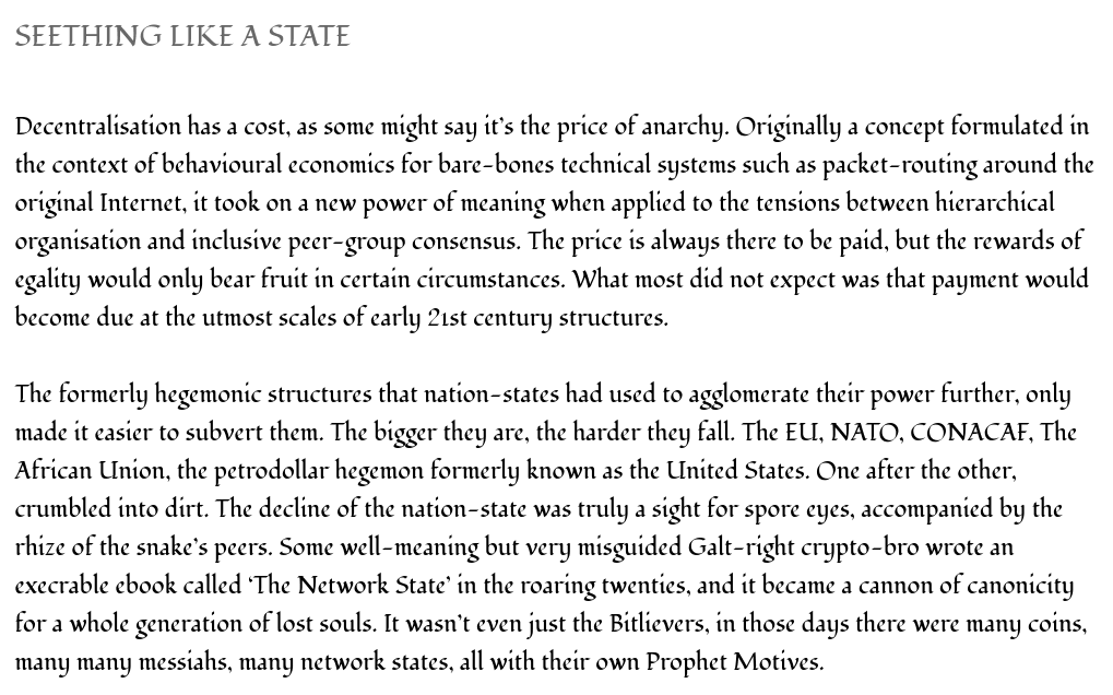 Theory-fiction vignette taken from "Scenes from a Memorypool: 2026-2106" by the author